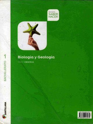 BiologÝa y GeologÝa 1? Bachillerato