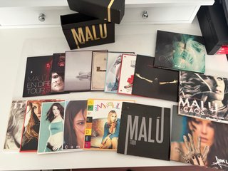 Colección de discos de Malú