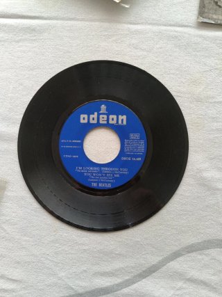 Vinilo Beatles single. Dry e my Car +3 canciones.