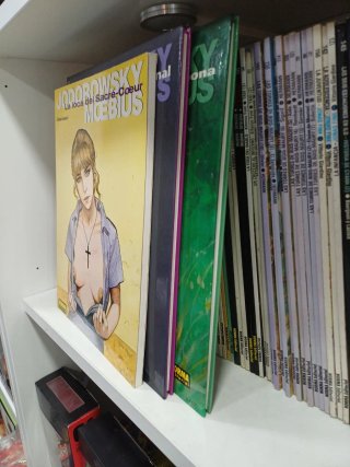 CORAZÓN CORONADO MOEBIUS JODOROWSKY 3 TOMOS