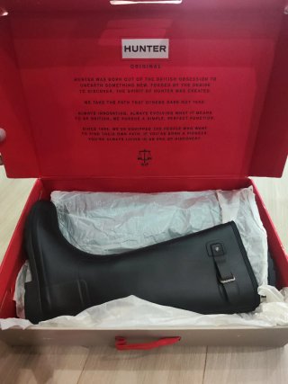 Botas de agua Hunter negras