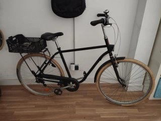 Bicicleta Paseo Elops Talla L Negra