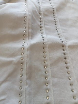 Camicetta bianca con strass