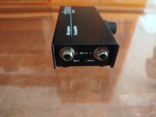 Preamplificatore Vivanco MA 222 + Adattatore