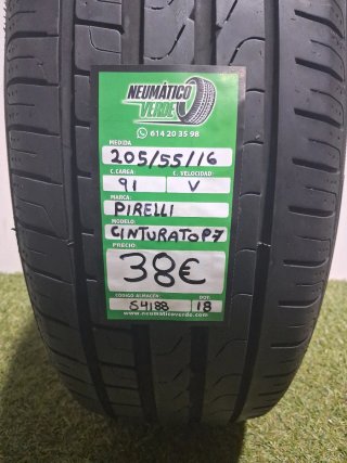 205 55 16 91V PIRELLI CINTURATO P7