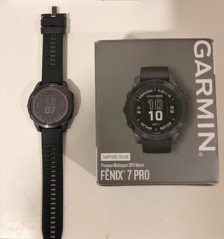 Reloj Garmin Fenix 7 Pro Negro/Gris