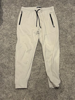 Pantalón Jogger Beige Hombre