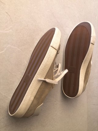 Zapatillas Zara Piel Beige Talla 43