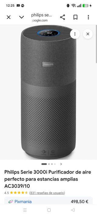 Purificador de aire Philips Serie 3000i