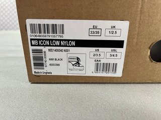 Moon Boot Icon Low Nylon Nero Tg. 35