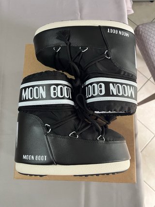 Moon Boot Icon Low Nylon Nero Tg. 35