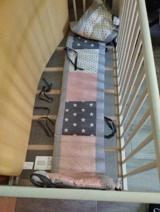 Cuna bebé Ikea Gulliver blanca + colchón