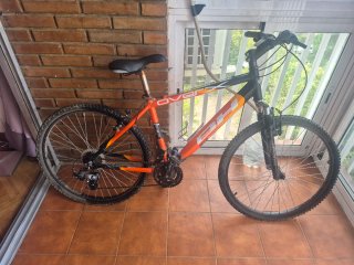 Bicicleta BH Overx Naranja