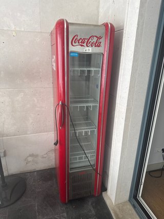 Nevera Coca-Cola Vintage Roja
