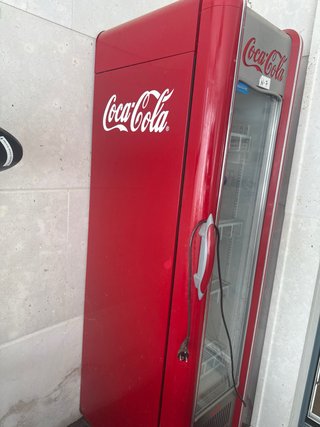 Nevera Coca-Cola Vintage Roja