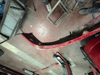 Lip delantero accidentado, honda civic EP2