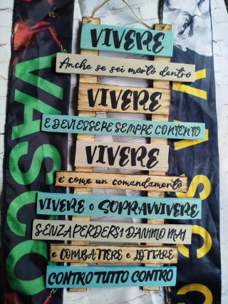 Targa Vasco Rossi Vivere