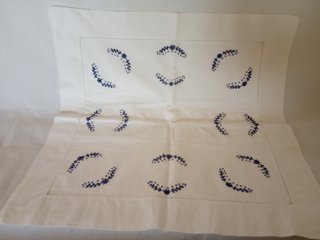 Juego Sábanas Antiguas Bordadas CR