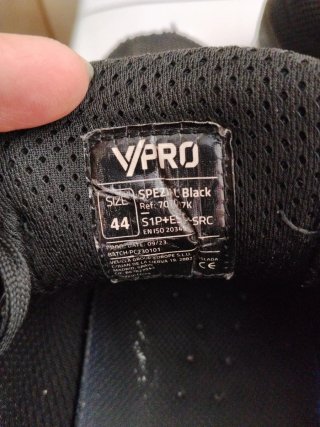 Zapatos de seguridad negros