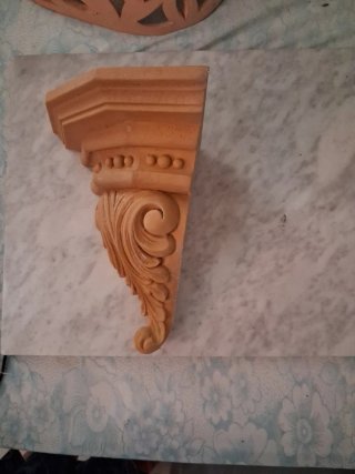 Rinconera de resina para decorar