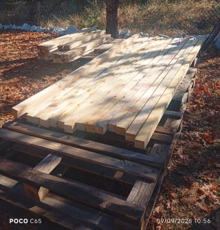 Postes de madera 3 metros