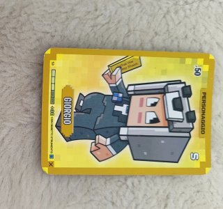 Carte Personaggio Giorgio Minecraft