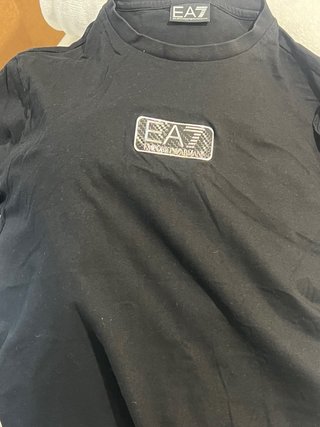Camiseta EA7 Emporio Armani Negra