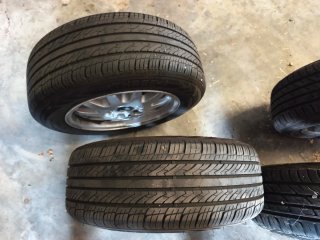 Jantes originais BMW 15 polegadas com 4 pneus