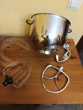 Batidora amasadora GFERRARI 1800W 8L