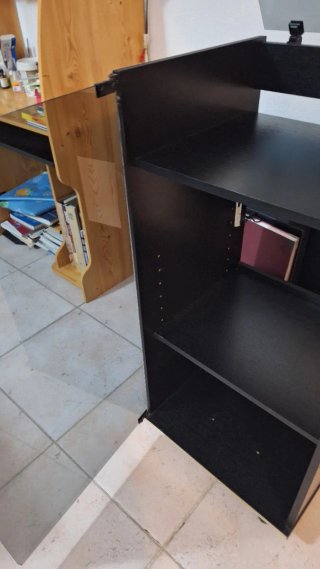 Mueble de música cristal y metalVENTA DE TODOjunto