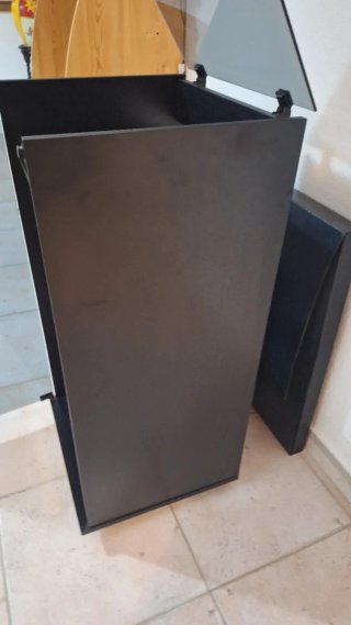 Mueble de música cristal y metalVENTA DE TODOjunto