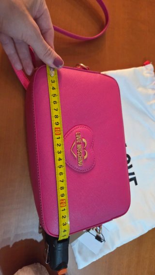 Bolso Love Moschino Rosa y Dorado