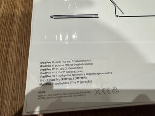 Apple Magic Keyboard iPad Pro 11 Blanco