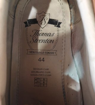 Zapatos estilo paraboot Thomas Strenton