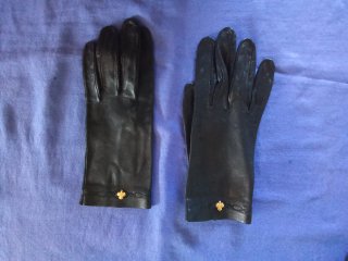 Guantes de piel de mujer