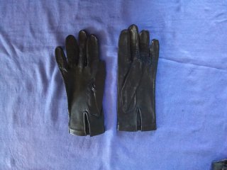 Guantes de piel de mujer