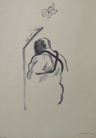 Joan Cardells. Litografía "Sin título". 1999.