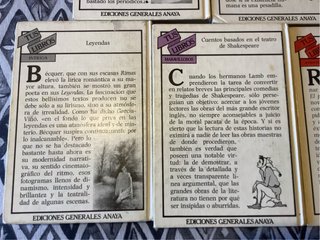 Lote 6 + 1 Tus libros Anaya Primera Edición
