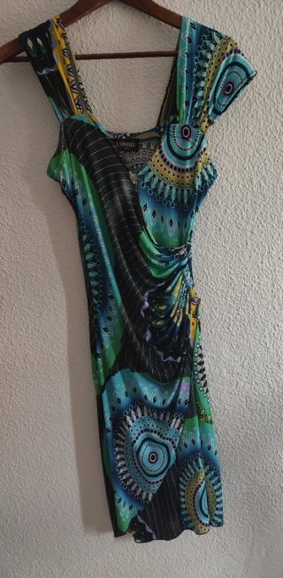 Vestido fiesta Lyonkel colorido