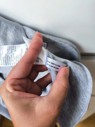Vestido Lacoste Gris Manga Larga