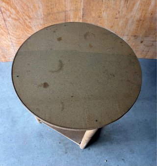 Mesa camilla madera y cristal
