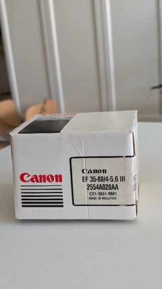 Canon EF 35-80mm f/4-5.6 III Objetivo EF