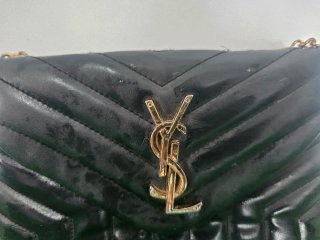 Borsa Yves Saint Laurent Nero Dorato