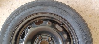 3 Ruedas de invierno con poco uso Continental