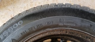 3 Ruedas de invierno con poco uso Continental