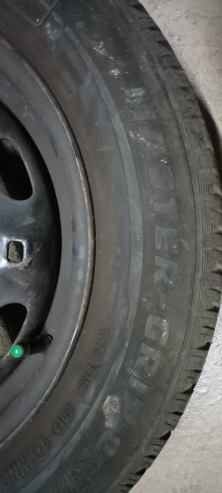 3 Ruedas de invierno con poco uso Continental