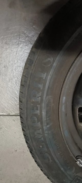 3 Ruedas de invierno con poco uso Continental