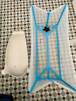 Bañera Bebé Plegable Antideslizante