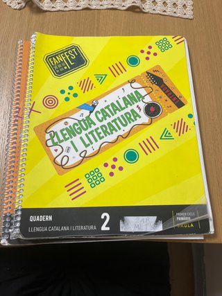 Llengua Catalana i Literatura 2, Primer Cicle P...