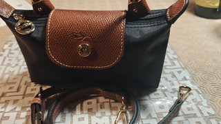 Mini Bag Longchamp preta